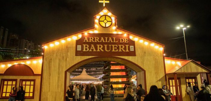 Decoração temática do Arraiá Barueri encanta visitantes e valoriza tradição junina