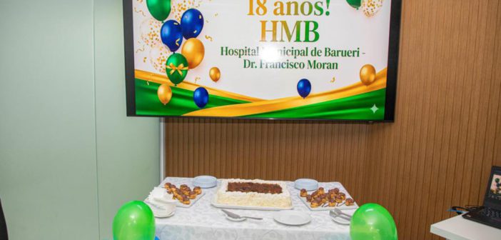 Hospital Municipal celebra 18 anos com cerca de 1.200 procedimentos realizados por mês