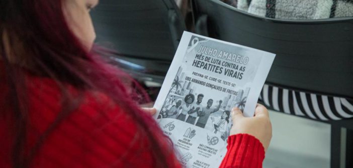 Julho Amarelo em Barueri conscientiza população sobre hepatites virais