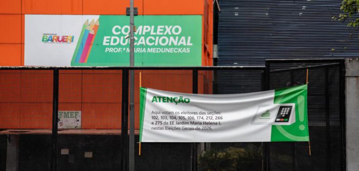 Eleições 2026: fique atento para algumas mudanças de locais de votação em Barueri