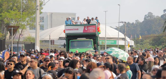 Marcha para Jesus: fique atento para a interdição do trânsito neste sábado, dia 19