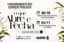 Prefeitura de Cajamar mantém serviços essenciais durante feriado prolongado de Finados