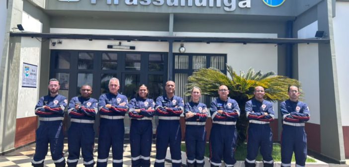 Profissionais do SAMU de Cajamar participam de capacitação da Força Aérea Brasileira
